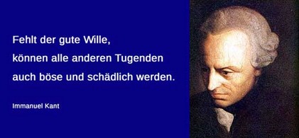 Der freie Wille - Verantwortung - Kant Der freie Wille - Verantwortung - Kant
